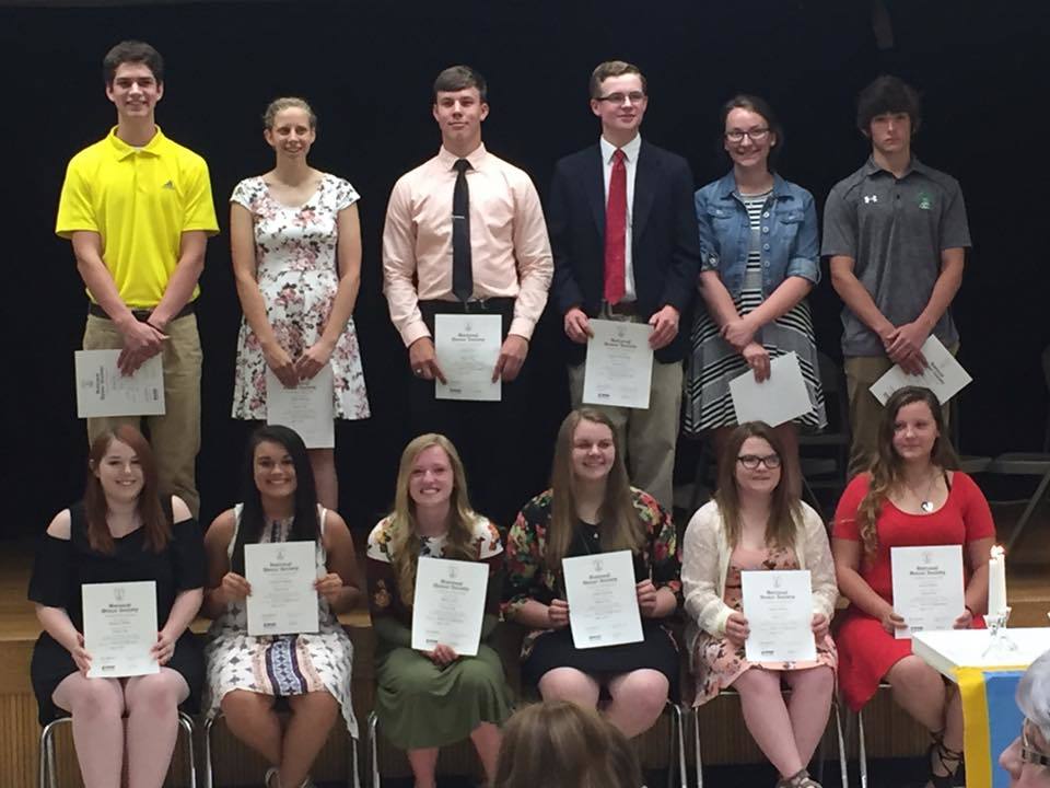 PC NHS Inductees