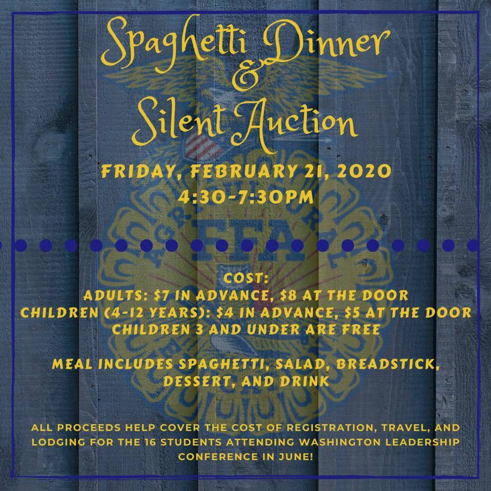 FFA Spaghetti Dinner & Silent Auction